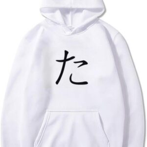 DIYthinker Japanese Hiragana Character TA Sweatshirt Pullover Fleece Hoodie Sweater Sport